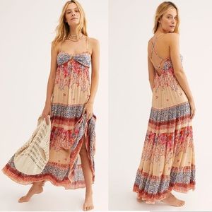FREE PEOPLE // Give A Little Maxi Slip Dress NWT